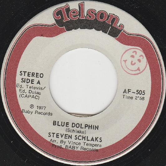 Steven Schlaks ‎– Blue Dolphin (Vg)