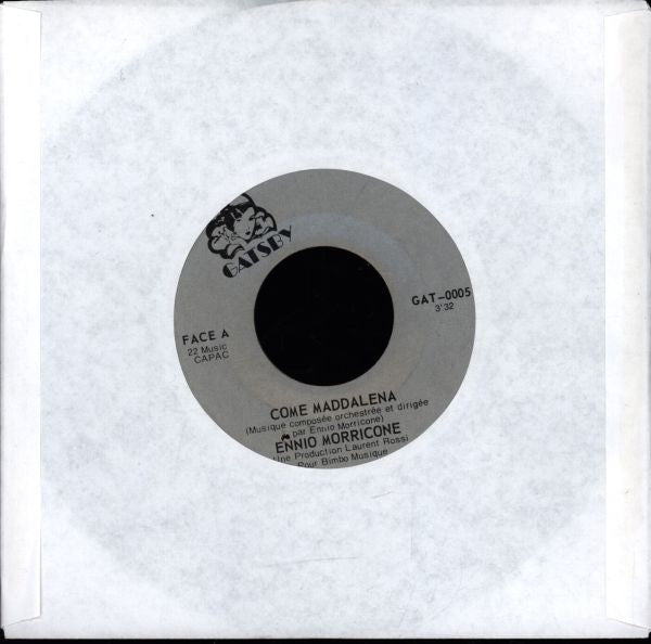 Ennio Morricone ‎– Come Maddalena (Vg+)