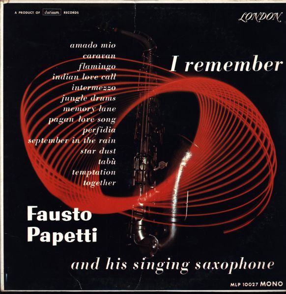 Fausto Papetti ‎– I Remember (Vg,Vg)