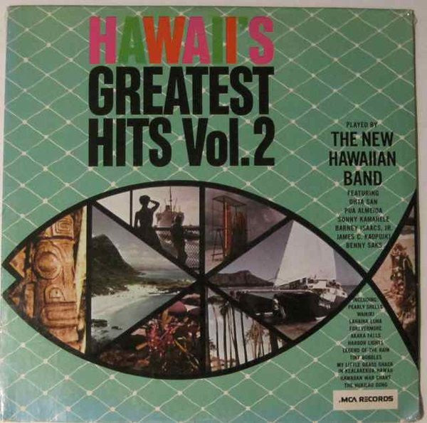 The New Hawaiian Band ‎– Hawaii's Greatest Hits Vol. 2 (Vg+,Vg)