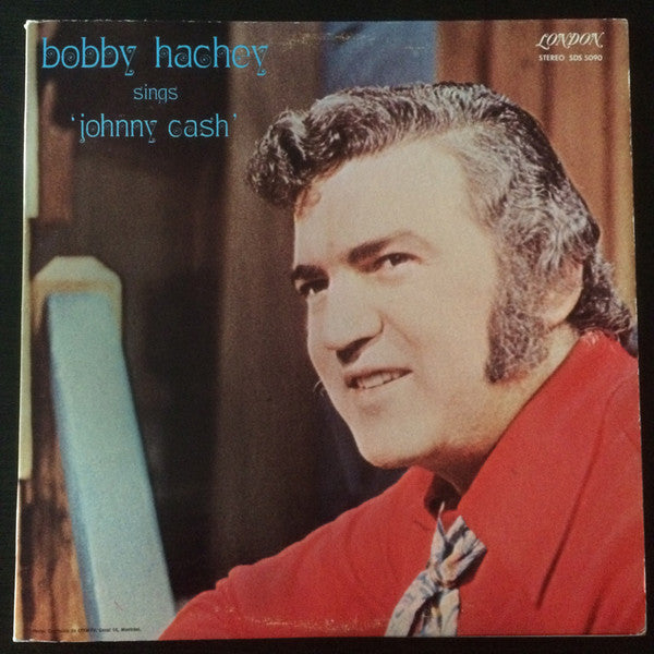 Bobby Hachey ‎– Sings Johnny Cash (g+,Vg+)