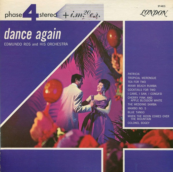 Edmundo Ros And His Orchestra ‎– Dance Again (Vg+,Vg)