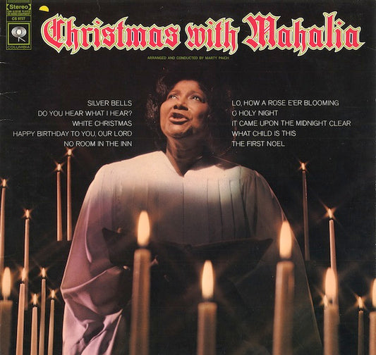 Mahalia Jackson ‎– Christmas With Mahalia (G+,Vg+)
