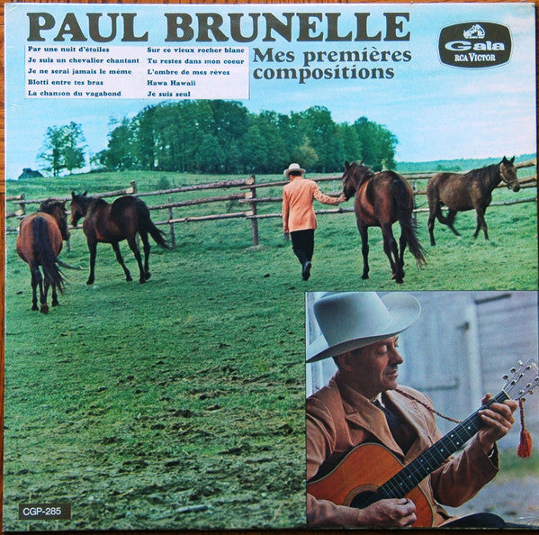Paul Brunelle ‎– Mes Premières Compositions (Vg,Vg)