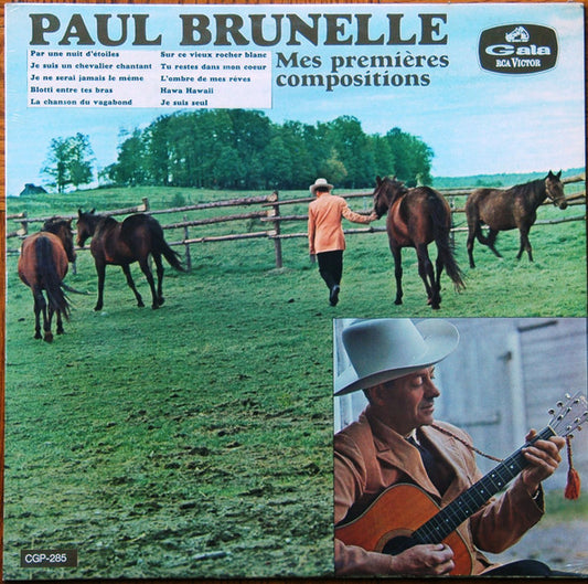 Paul Brunelle ‎– Mes Premières Compositions (Vg,Vg)
