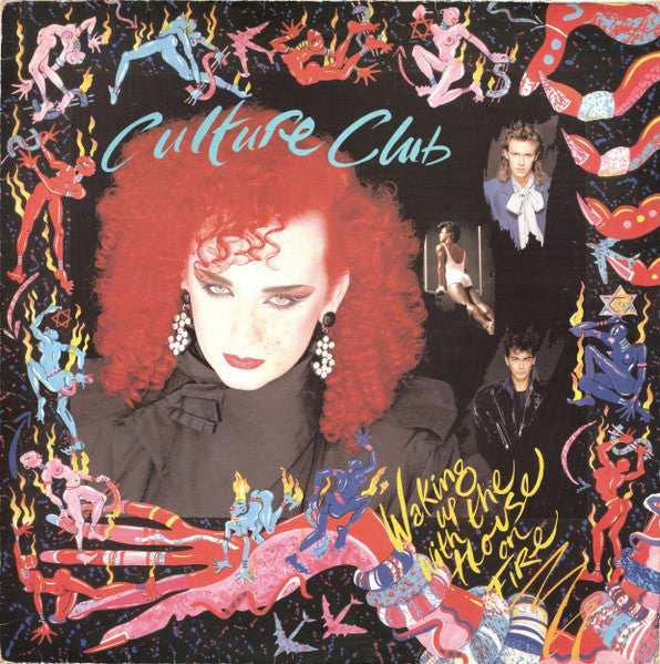 Culture Club ‎– Waking Up With The House On Fire (Vg+,Vg+)