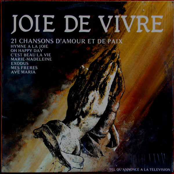 Les Chanteurs De La Gamme D'Or ‎– Joie de Vivre (Vg+,Vg+)