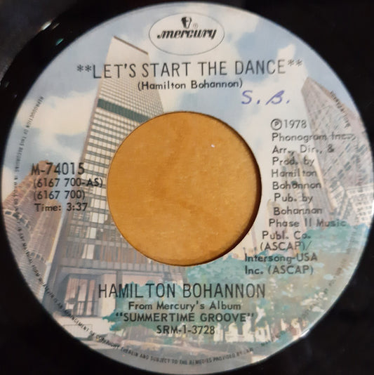Hamilton Bohannon ‎– Let's Start The Dance (Vg+)