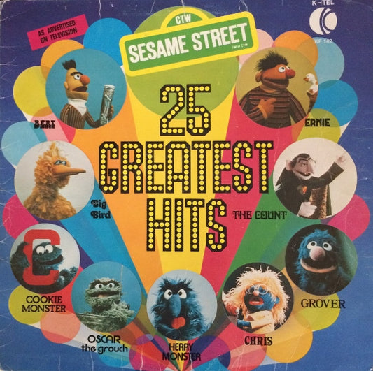 Sesame Street ‎– 25 Greatest Hits (G+,Vg)
