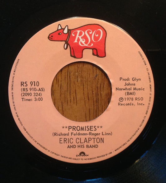 Eric Clapton And His Band ‎– Promises (NM)