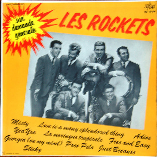 Les Rockets ‎– Sur Demande Générale (Vg,G+)