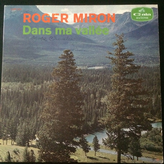 Roger Miron ‎– Dans Ma Vallée (G+,Nm)