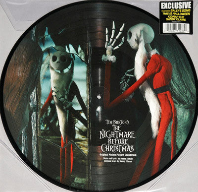 Danny Elfman ‎– Tim Burton's The Nightmare Before Christmas (Original Motion Picture Soundtrack) (Vinyle neuf)