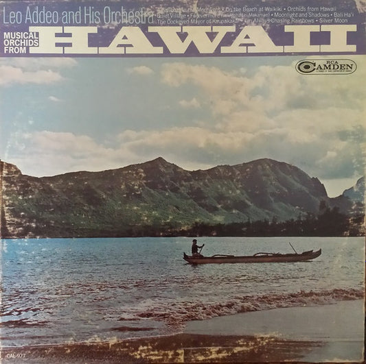 Leo Addeo And His Orchestra ‎– Musical Orchids From Hawaii (Vg,Vg) 