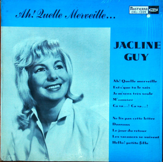 Jacline Guy – Ah! Quelle Merveille... (Vg+,Vg+)