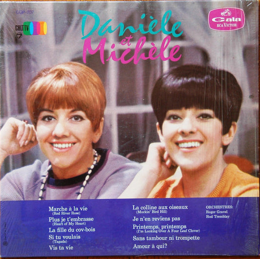 Danièle Et Michèle ‎– Danièle Et Michèle (Vg+,Vg+)