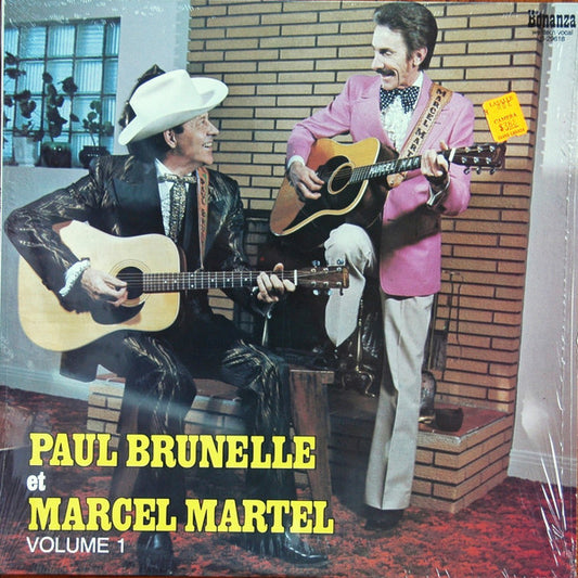 Paul Brunelle Et Marcel Martel ‎– Volume 1 (vg+,vg)