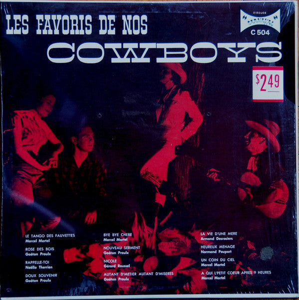 Various ‎– Les Favoris de Nos Cowboys (G+,Vg)