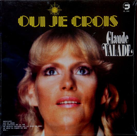 Claude Valade ‎– Oui Je Crois (VG+,Vg+)