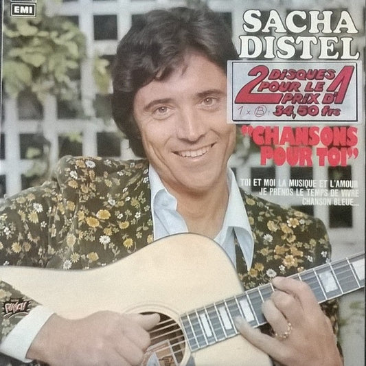 Sacha Distel ‎– Chansons Pour Toi (G+,Vg+)