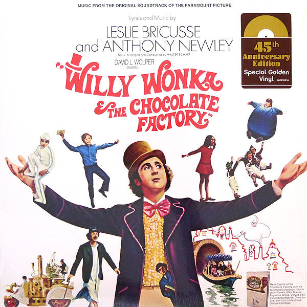 Leslie Bricusse and Anthony Newley ‎– Willy Wonka & The Chocolate Factory (Vinyle neuf)