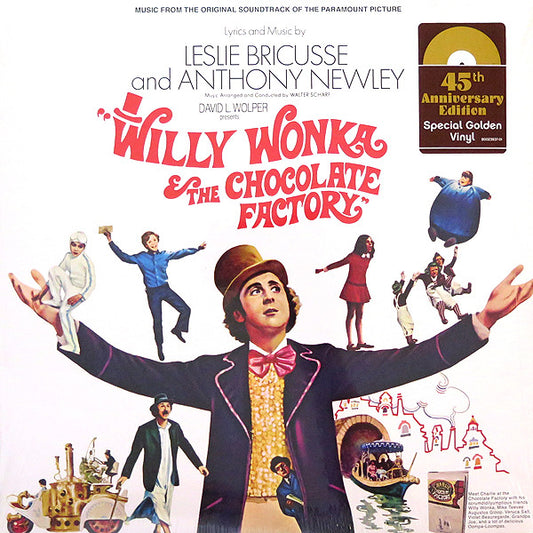Leslie Bricusse and Anthony Newley ‎– Willy Wonka & The Chocolate Factory (Vinyle neuf)