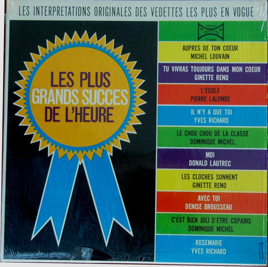 Various ‎– Les Plus Grands Succès De L'Heure (Vg,Vg)
