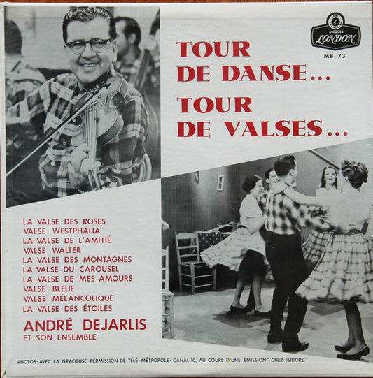 André Dejarlis ‎– Tour De Danse...Tour De Valses... (Vg+,Nm)