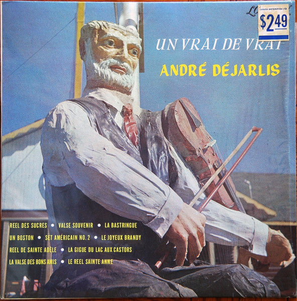 André Déjarlis ‎– Un Vrai De Vrai (Vg+,Vg)