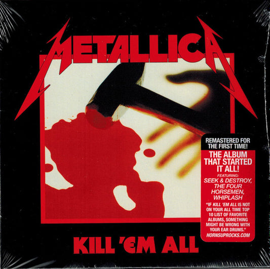 Metallica ‎– Kill 'Em All (Vinyle nuf)