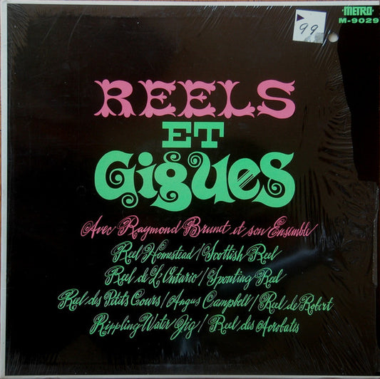 Raymond Brunet ‎– Reels Et Gigues (Vg,Vg+)