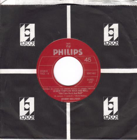 Johnny Hallyday ‎– Le Bon Temps Du Rock And Roll (Vg+)