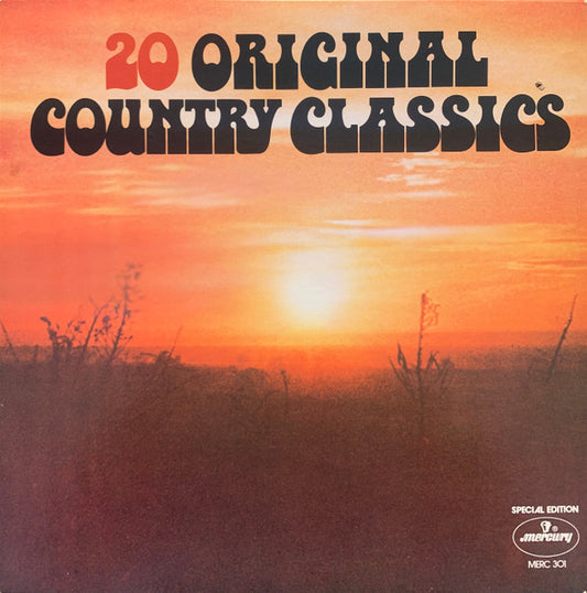 Various ‎– 20 Original Country Classics (g+,vg)