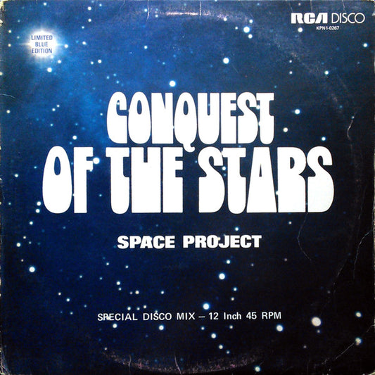 Space Project ‎– Conquest Of The Stars (Vg+,Vg)