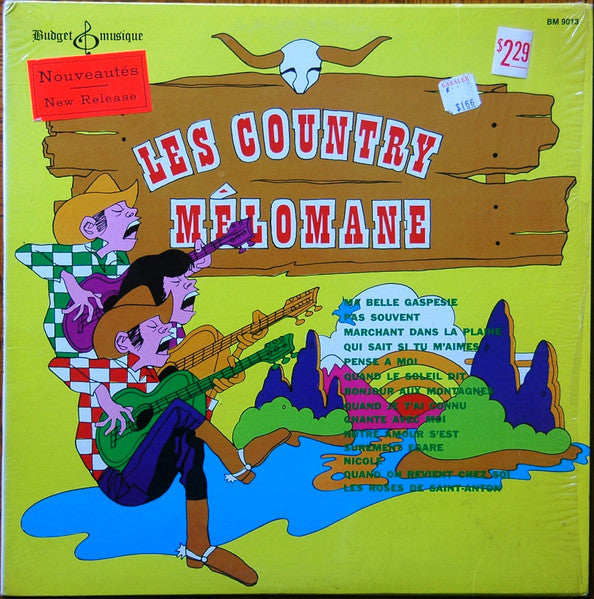 Les Country Mélomane ‎– Western (G+,Vg+)
