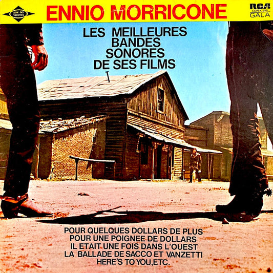 Ennio Morricone ‎– Les Meilleures Bandes Sonores De Ses Films (VG+,VG+)
