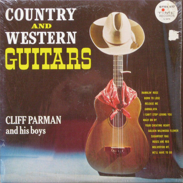 Cliff Parman And His Boys ‎– Country And Western Guitars (Vg,Vg)