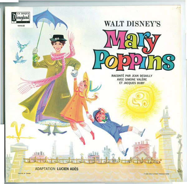 Walt Disney's Mary Poppins (En français Vg,Vg+)