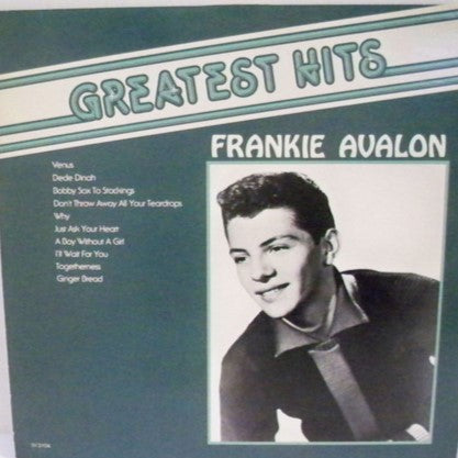 Frankie Avalon ‎– The Greatest Hits Of Frankie Avalon (Nm,Nm)