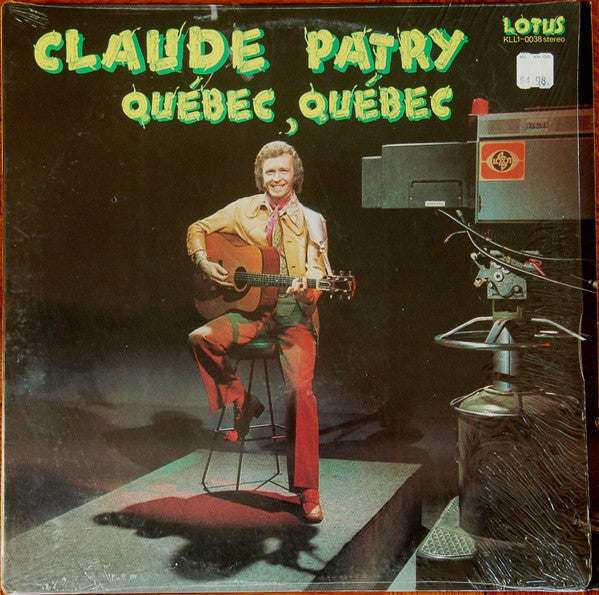Claude Patry ‎– Québec, Québec (Vg+,Vg+)