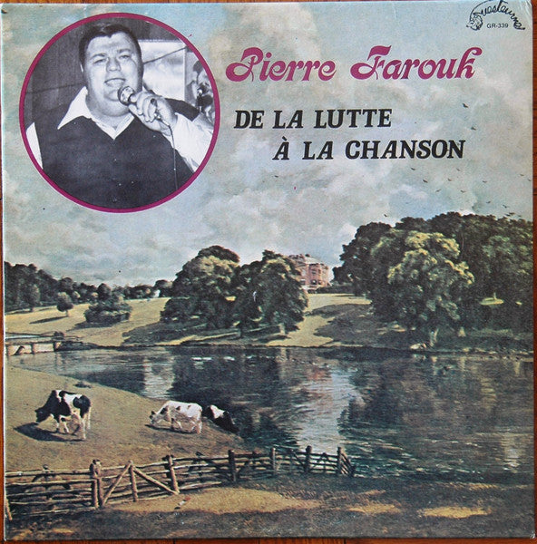 Pierre Farouk ‎– De La Lutte À La Chanson (Nm,Vg+)