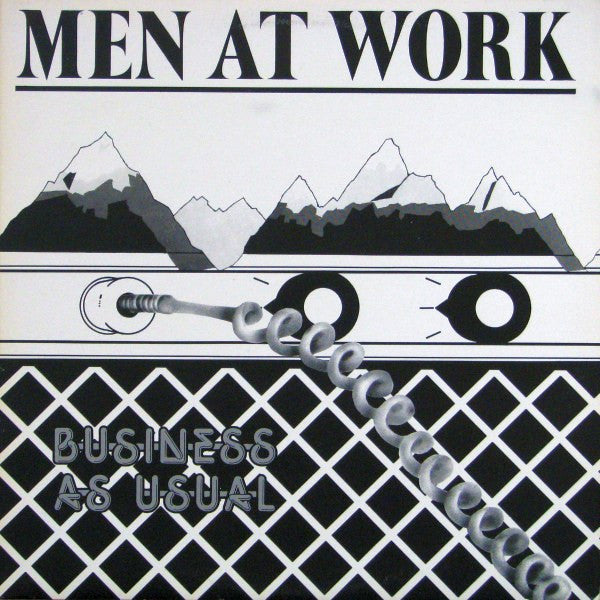 Men At Work ‎– Business As Usual (Vg+,Vg+)