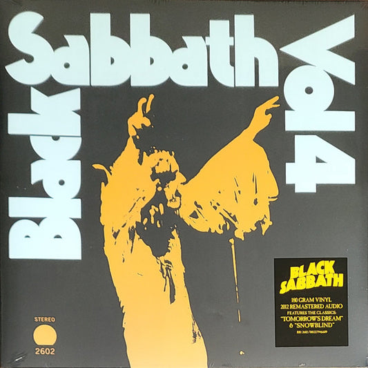 Black Sabbath ‎– Black Sabbath Vol 4 (Vinyle neuf)