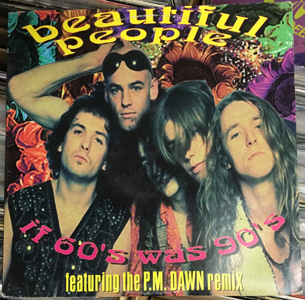 Beautiful People ‎– If 60's Was 90's (Vg+,Vg+)