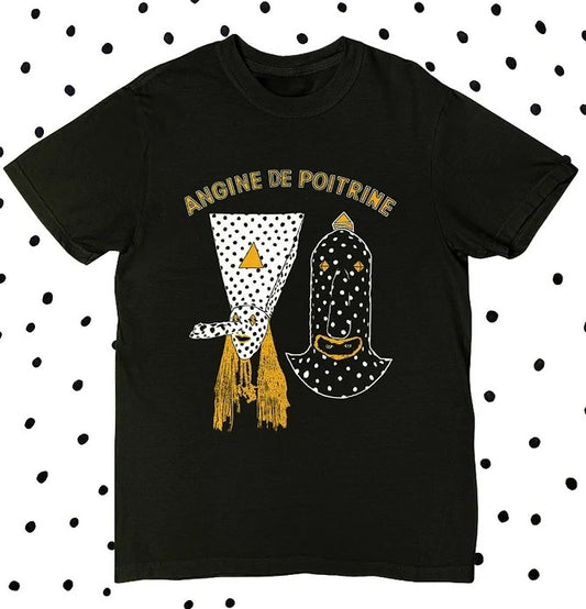 T-Shirt Angine de Poitrine (Noir)