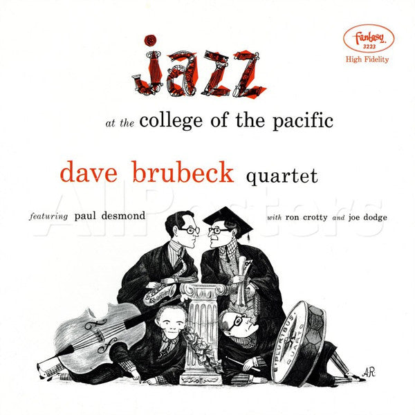Dave Brubeck Quartet* Featuring Paul Desmond ‎– Jazz At The College Of The Pacific (Neuf)