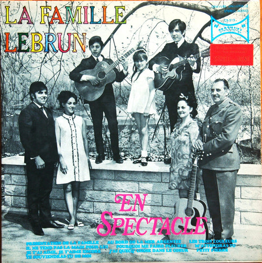 La Famille Lebrun ‎– En Spectacle (Nm,Nm)