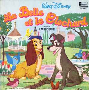 Walt Disney, Jean Rochefort ‎– La Belle Et Le Clochard (VG+,Nm)